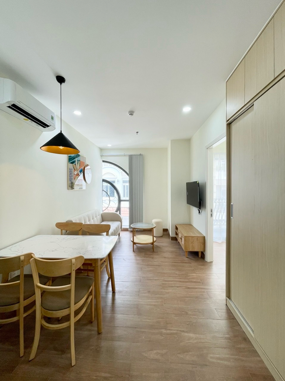 Nice One Bedroom Serviced Apartment For Rent in Binh Thanh HCMC 45sqm 620 USD/month