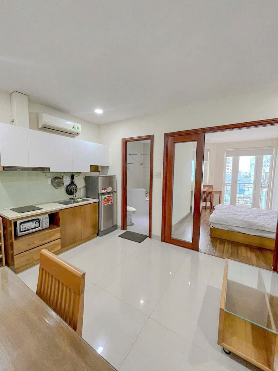 1-Bedroom Serviced Apartment for Rent in Binh Thanh 40sqm 570 USD/month