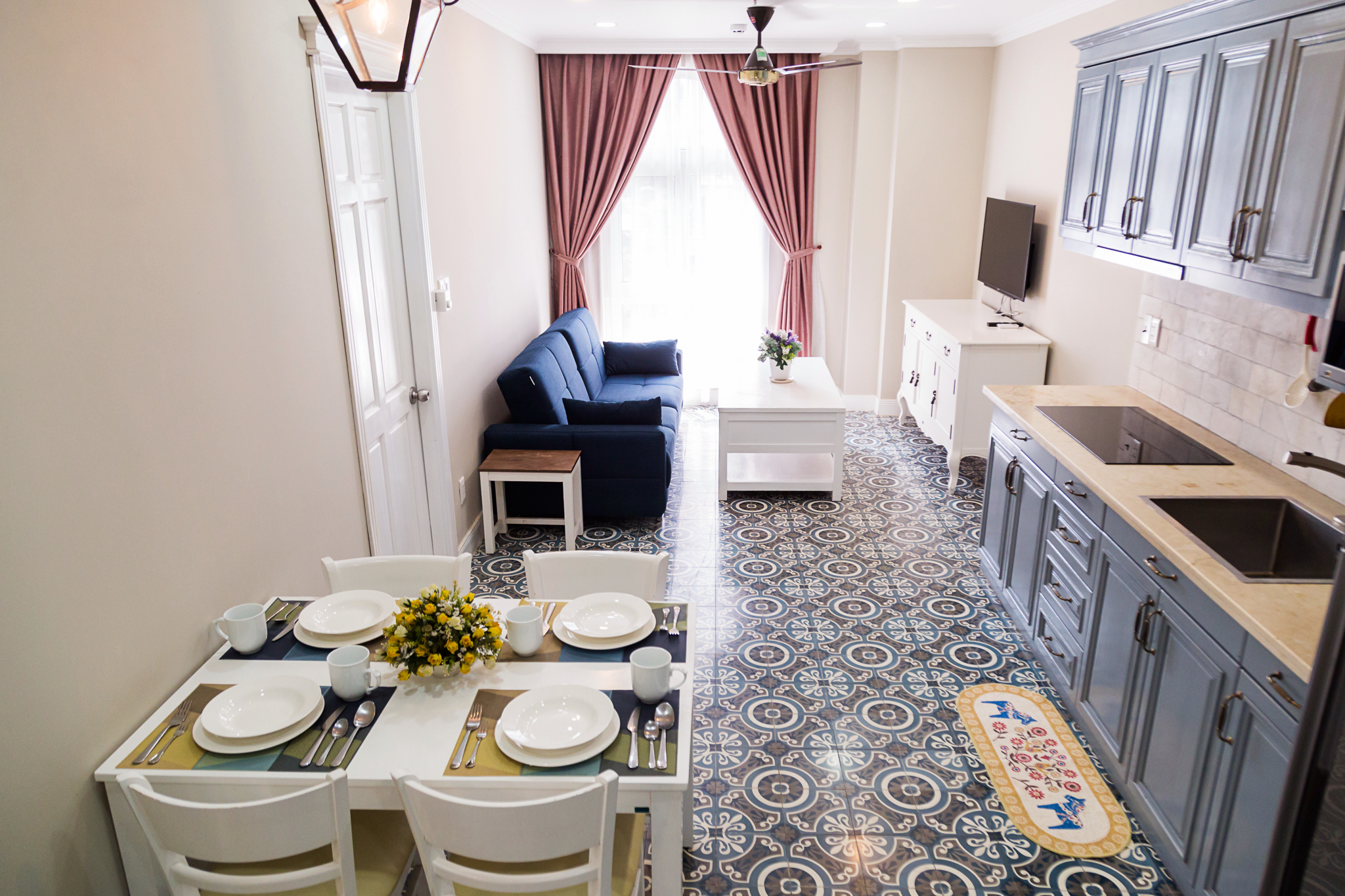 2-Bedroom Serviced Apartment for Rent in Thao Dien, $750/month 60sqm 750 USD/month