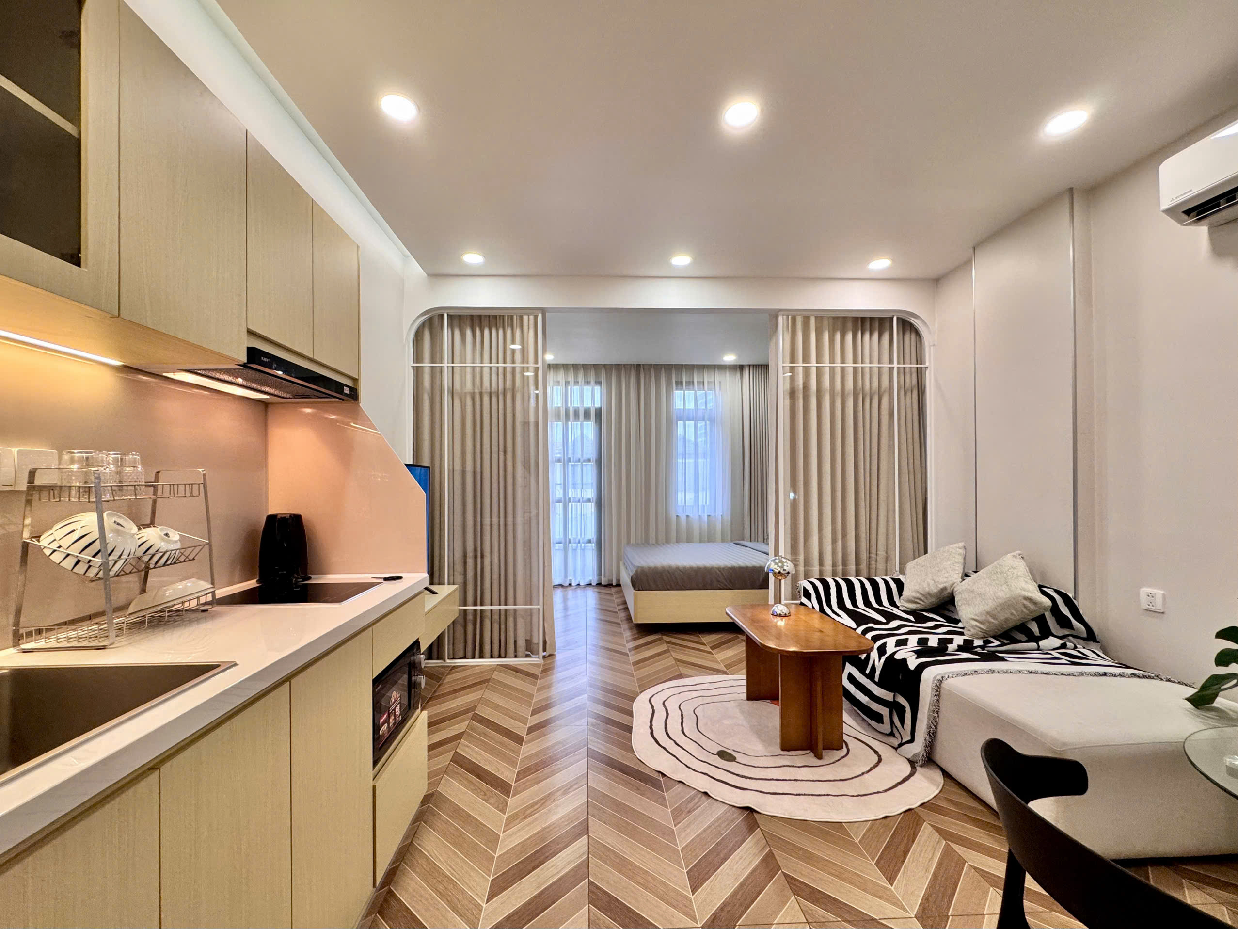 1-Bedroom Apartment for Rent in Binh Thanh HCMC, $600/month 40sqm 600 USD/month