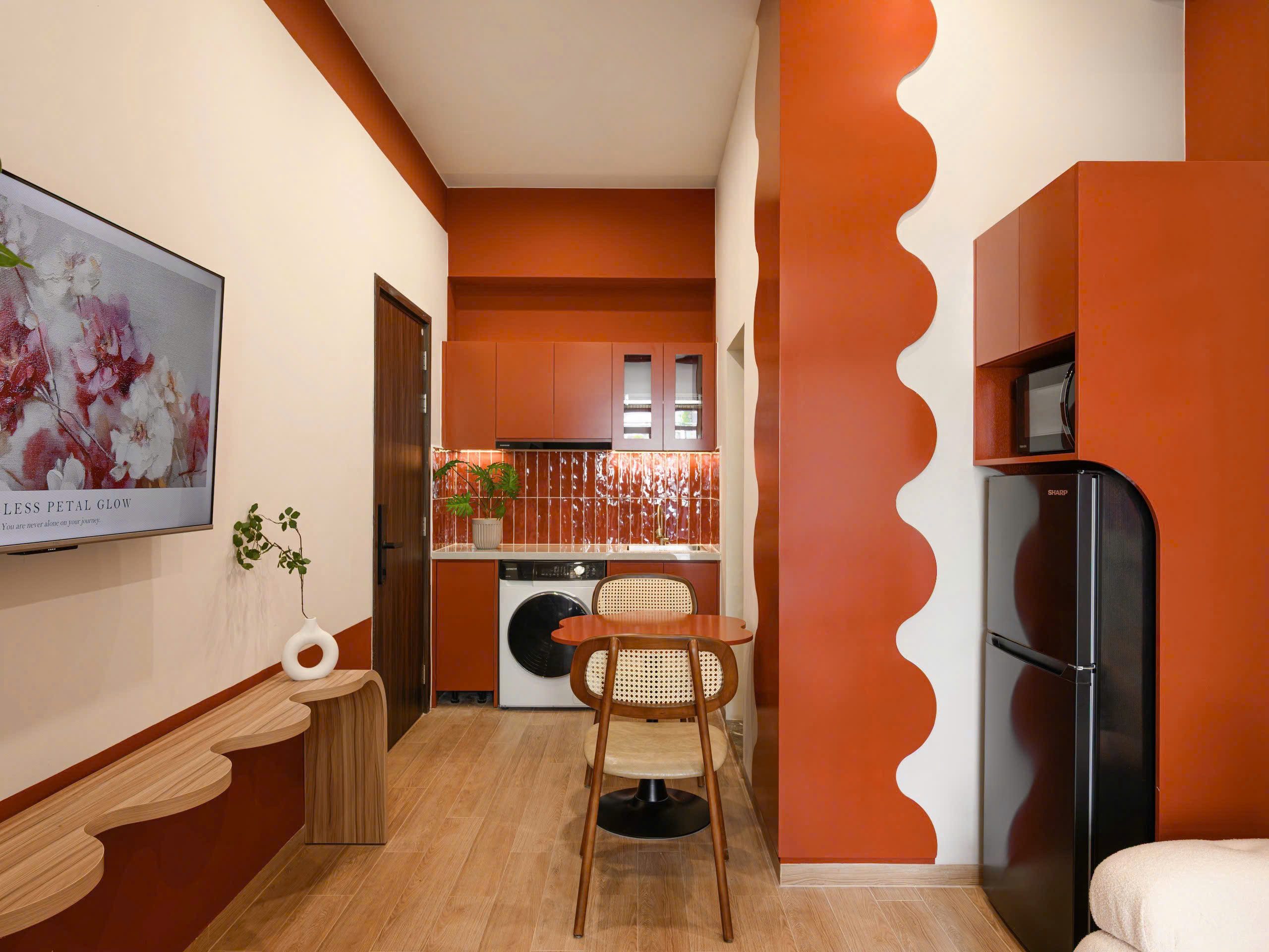 Studio Apartment for Rent in Binh Thanh District HCMC, $600/month 40sqm 600 USD/month