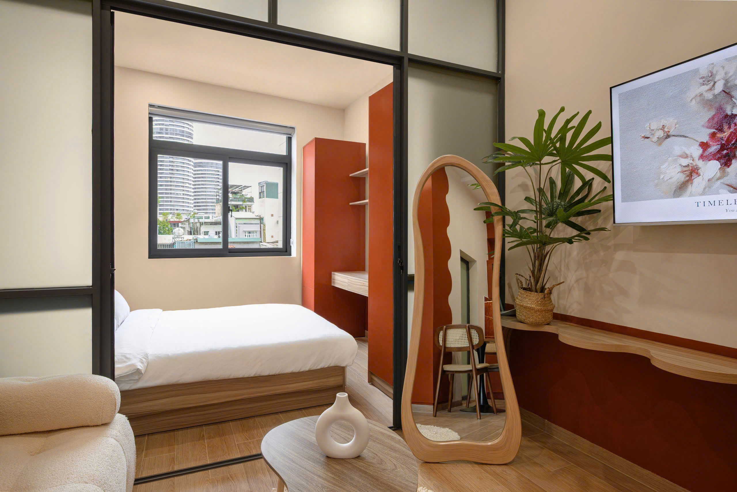 Studio Apartment for Rent in Binh Thanh District HCMC, $600/month 40sqm 600 USD/month