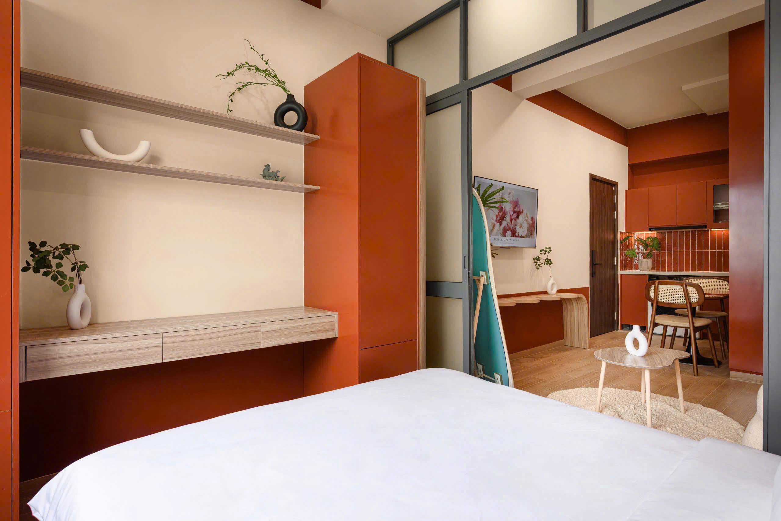 Studio Apartment for Rent in Binh Thanh District HCMC, $600/month 40sqm 600 /month