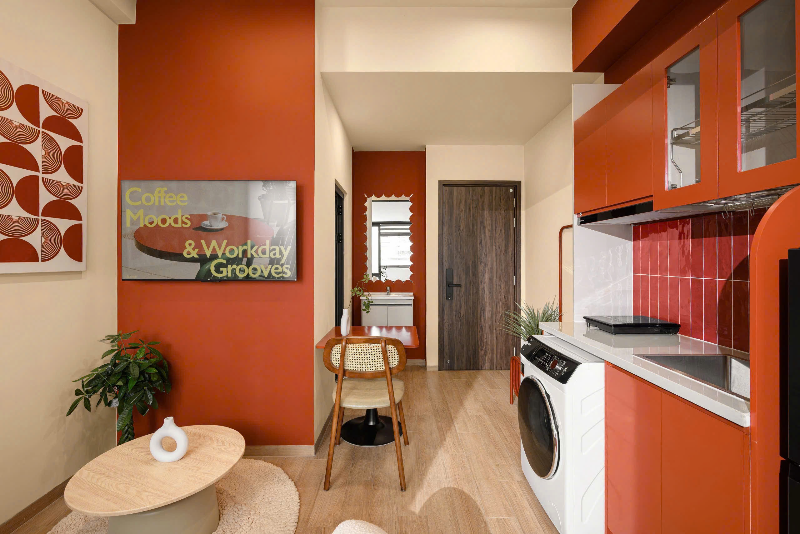 Studio Apartment for Rent in Binh Thanh District, HCMC — $600/month 35sqm 550 USD/month