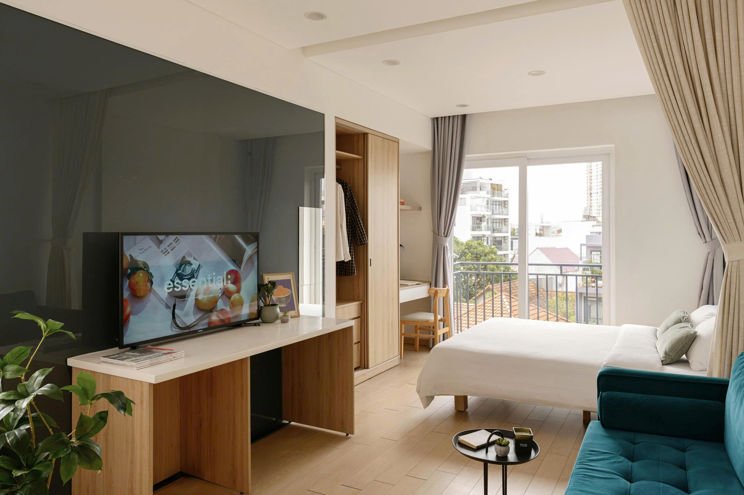 Studio Serviced Apartment for Rent in Thao Dien, District 2 — $600/month 30sqm 600 USD/month