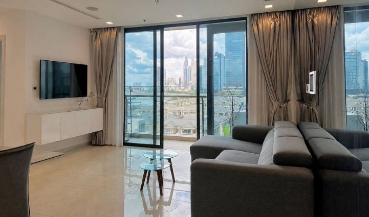 Vinhomes Golden River 2-Bedroom Apartment, District 1 — $1,350/month 79sqm 1,350 USD/month