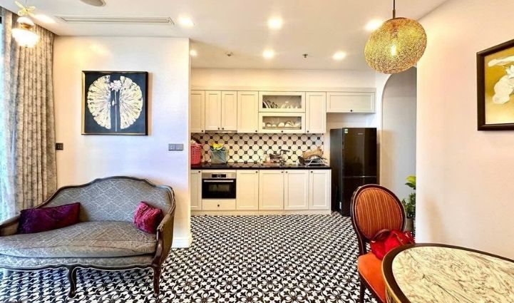 2BR Luxury Apartment Vinhomes Golden River, District 1 - $1,288/month 74sqm 1,288 USD/month