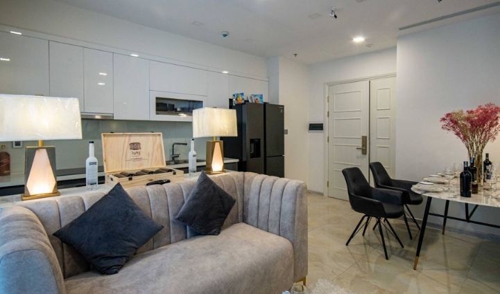 2-Bedroom Apartment Vinhomes Golden River District 1 - $1,250/month 69sqm 1,250 USD/month