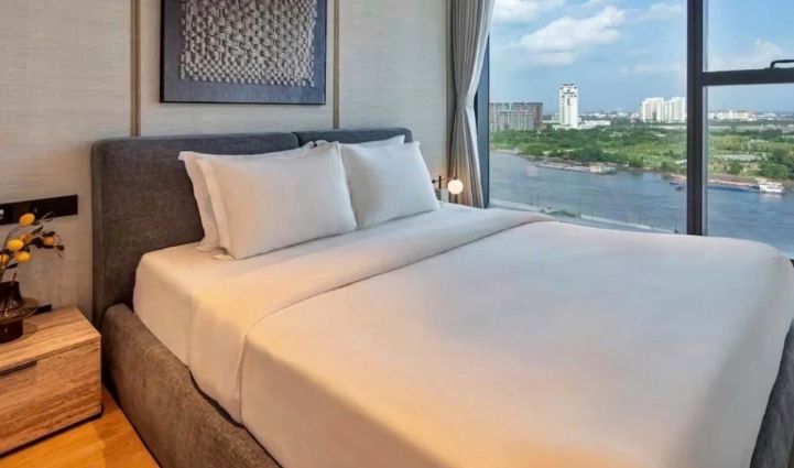 Grand Marina Saigon, 3-Bedroom Apartment - $4,545/month 119sqm 4,545 USD/month