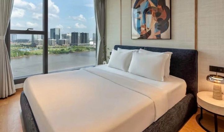 Grand Marina Saigon, 3-Bedroom Apartment - $4,545/month 119sqm 4,545 USD/month