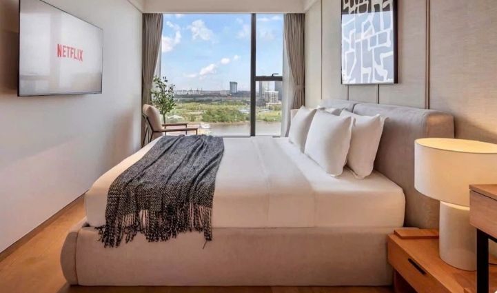 Grand Marina Saigon, 3-Bedroom Apartment - $4,545/month 119sqm 4,545 USD/month
