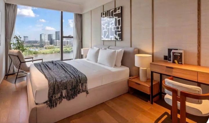 Grand Marina Saigon, 3-Bedroom Apartment - $4,545/month 119sqm 4,545 USD/month