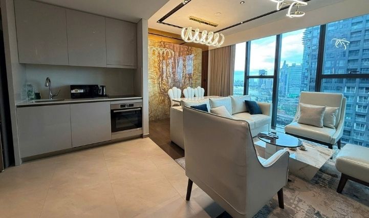Grand Marina Saigon: 1BR Luxury Apartment - $2272/month 71sqm 2,272 USD/month