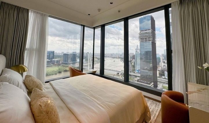 Grand Marina Saigon: 2-Bedroom Luxury Apartment - $4,545/month 92sqm 4,545 USD/month