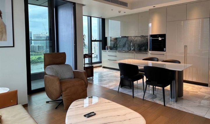 Grand Marina Saigon: 3-Bedroom Luxury Apartment - $5,682/month 123sqm 5,682 USD/month