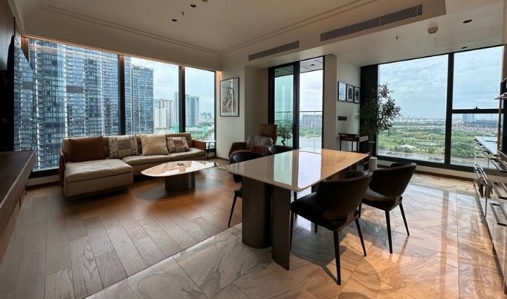 Grand Marina Saigon: 3-Bedroom Luxury Apartment - $5,682/month 123sqm 5,682 USD/month