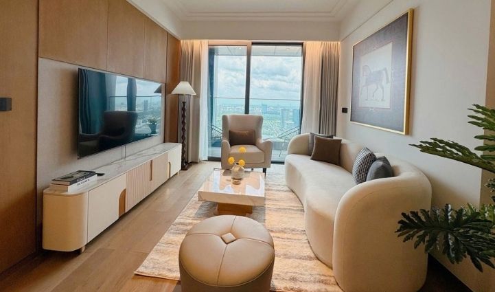 Grand Marina Saigon 1BR Apartment, $2,652/month, River View 63sqm 2,652 USD/month
