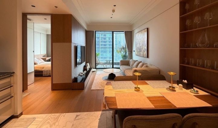 Grand Marina Saigon 1BR Apartment Rental - $2,273/month 57sqm 2,273 USD/month