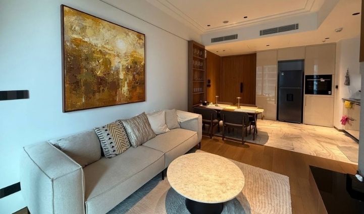 Grand Marina Saigon 1BR Apartment Rental - $2,273/month 57sqm 2,273 USD/month