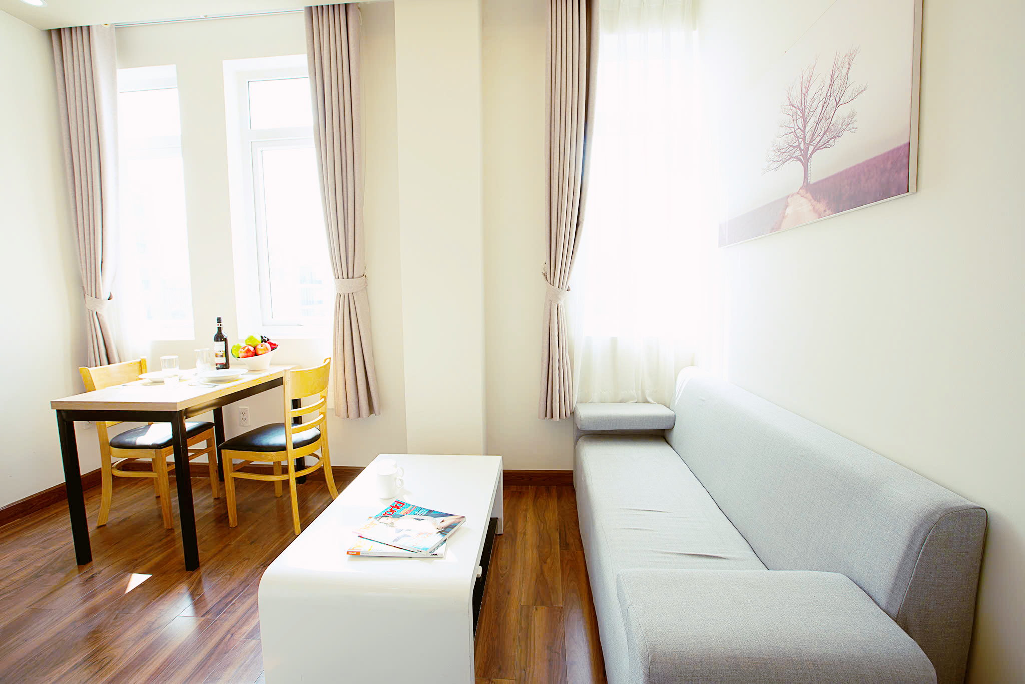 Serviced Apartment for Rent in District 1 HCMC, $650/Month 45sqm 650 USD/month