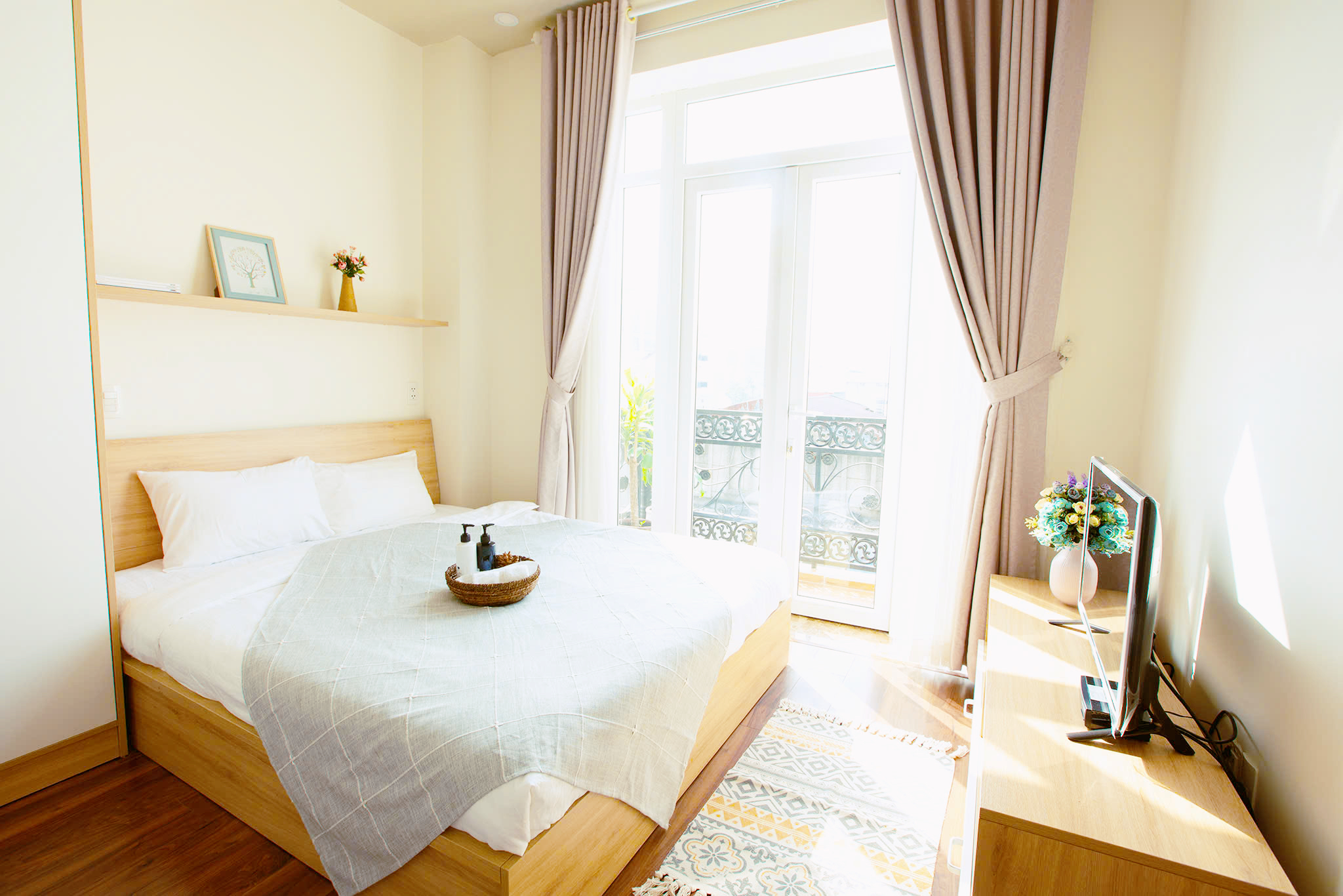 Serviced Apartment for Rent in District 1 HCMC, $650/Month 45sqm 650 USD/month