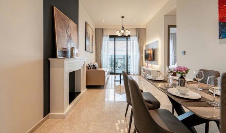 2-Bedroom Apartment The Marq District 1 - $1,742/month 77sqm 1,742 USD/month
