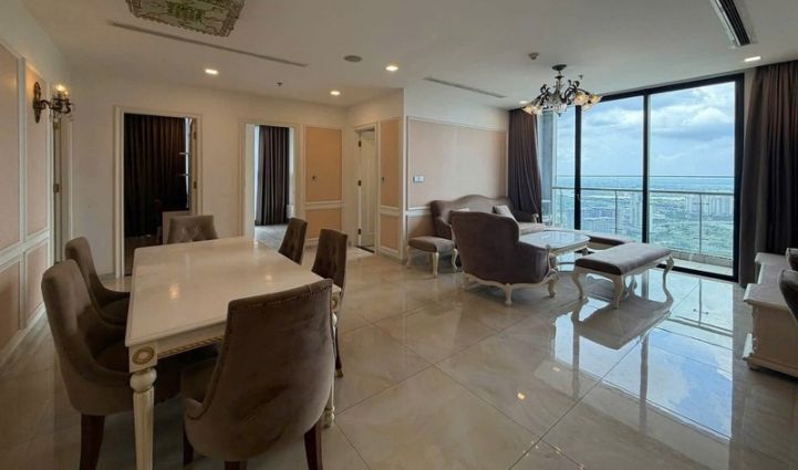 3-Bedroom Luxury Apartment Vinhomes Golden River, District 1 - $2,083/month 126sqm 2,083 USD/month