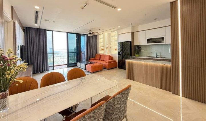 3-Bedroom Apartment Vinhomes Golden River District 1 - $2,083/month 119sqm 2,083 USD/month