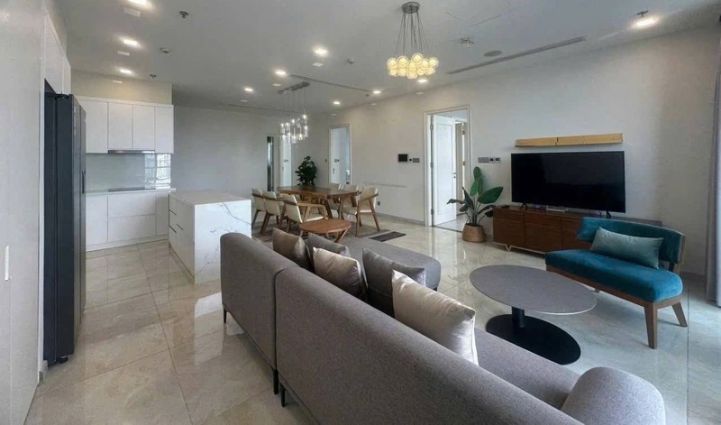 3-Bedroom Luxury Apartment Vinhomes Golden River, $2,197/month 121sqm 2,197 USD/month