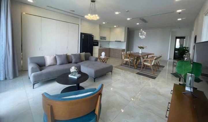 3-Bedroom Luxury Apartment Vinhomes Golden River, $2,197/month 121sqm 2,197 USD/month