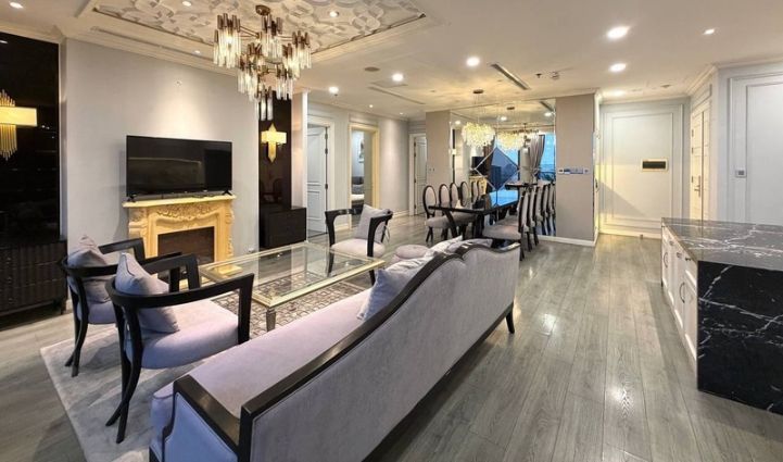 3-Bedroom Apartment Vinhomes Golden River - District 1, $2273/month 122sqm 2,273 USD/month