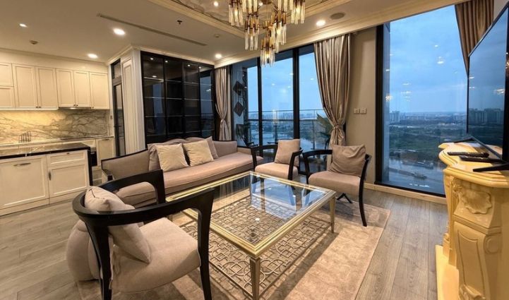 3-Bedroom Apartment Vinhomes Golden River - District 1, $2273/month 122sqm 2,273 USD/month