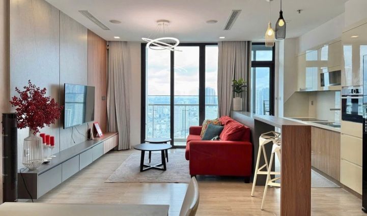 3-Bedroom Apartment Vinhomes Golden River, District 1 - $1,704/month 101sqm 1,704 /month
