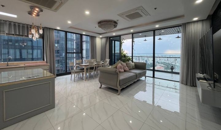 3-Bedroom Luxury Apartment Vinhomes Golden River - $2,841/month 157sqm 2,841 USD/month