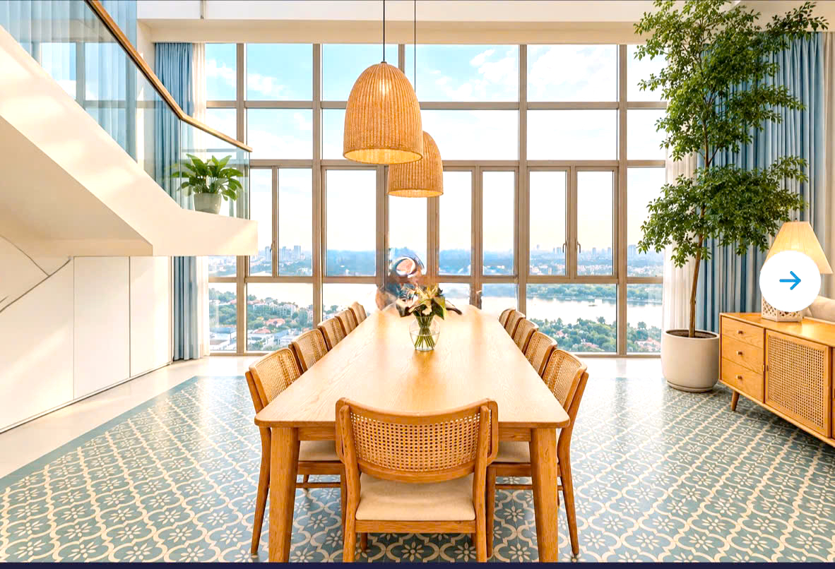 The Vista An Phu Penthouse for Rent, Thao Dien District 2 HCMC 410sqm 6,500 USD/month