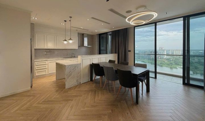 3-Bedroom Luxury Apartment Vinhomes Golden River District 1 - $3,409 121sqm 3,409 USD/month