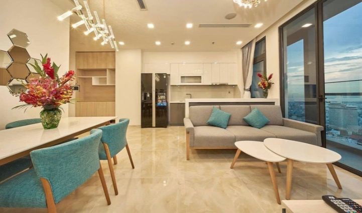 2-Bedroom Apartment Vinhomes Golden River, District 1, HCMC - $1,250/month 72sqm 1,250 USD/month