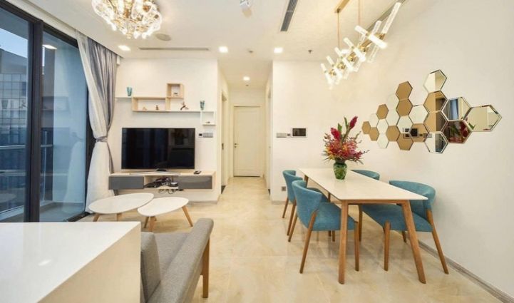 2-Bedroom Apartment Vinhomes Golden River, District 1, HCMC - $1,250/month 72sqm 1,250 USD/month