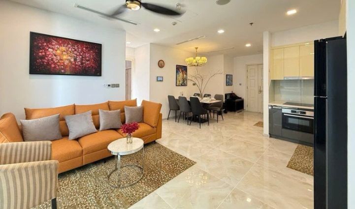2-Bedroom Apartment Vinhomes Golden River, District 1 HCMC - $1,326/month 78sqm 1,326 USD/month