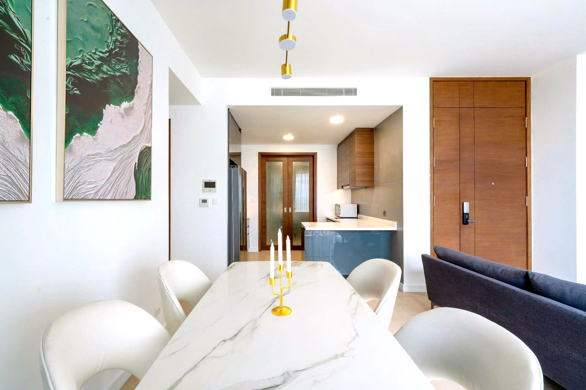 The Nassim Thao Dien: 3-Bed Apartment Rent $3,500/month 135sqm 3,500 USD/month