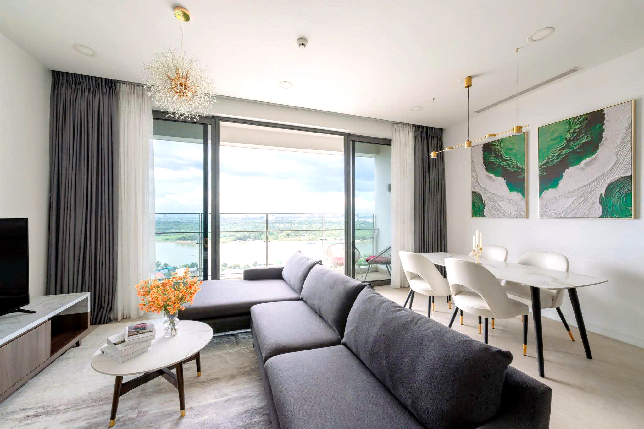 The Nassim Thao Dien: 3-Bed Apartment Rent $3,500/month 135sqm 3,500 USD/month