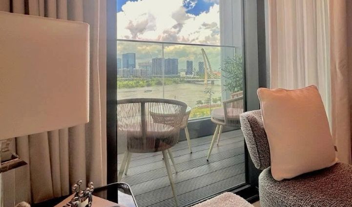 Grand Marina Saigon Apartments: 2BR Luxury Rental on Saigon River 92sqm 3,409 USD/month