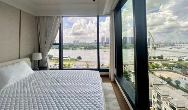 Grand Marina Saigon Apartments: 2BR Luxury Rental on Saigon River 92sqm 3,409 USD/month
