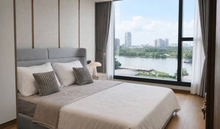 1-Bedroom Grand Marina Saigon Apartment, $2,462/month, District 1 HCMC 63sqm 2,462 USD/month