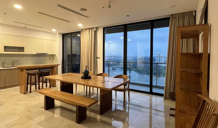 3-Bedroom Luxury Apartment Vinhomes Golden River, District 1 - $2,841/month 121sqm 2,841 /month