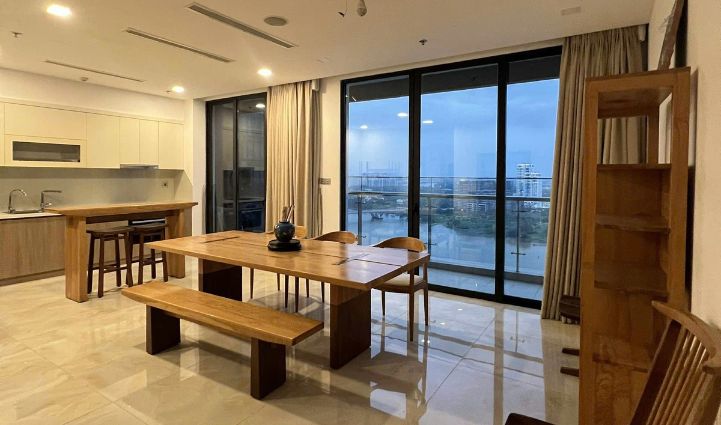 3-Bedroom Luxury Apartment Vinhomes Golden River, District 1 - $2,841/month 121sqm 2,841 USD/month