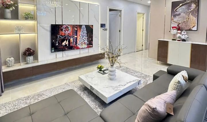 3-Bedroom Luxury Apartment Vinhomes Golden River District 1 - $3,030/month 121sqm 3,030 USD/month