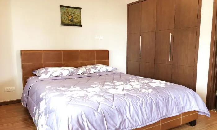 Amazing Wooden Style Three Bedroom Ben Thanh Tower Apartment For Rent District 1 HCMC 120sqm 2,500 USD/month