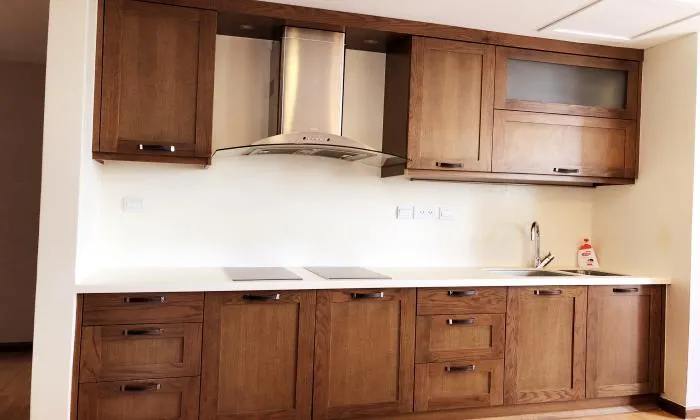 Amazing Wooden Style Three Bedroom Ben Thanh Tower Apartment For Rent District 1 HCMC 120sqm 2,500 USD/month