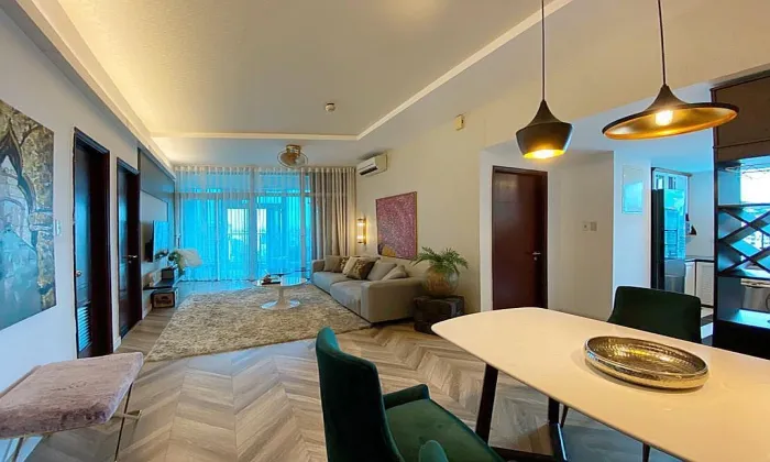 Incredible View Of Two Bedroom Sailing Tower Apartment For Rent in District 1 HCMC 90sqm 1,300 USD/month